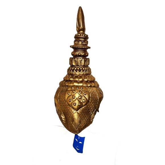 Vtg 90’s Cesar Mask Thai Siam Dance Stage Performance traditional Dance Hat NOS main image 8